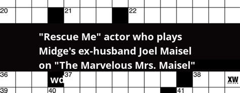 The Crossword Solver found 30 answers to "father on "the marvelous mrs. maisel", 3 letters crossword clue. The Crossword Solver finds answers to classic crosswords and cryptic crossword puzzles. Enter the length or pattern for better results. Click the answer to find similar crossword clues . Enter a Crossword Clue.